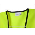 Top Venda de Segurança Reflective Vest com Zíper de Alta Visibilidade Jaqueta de Segurança 3 M Oi Vis Colete Workwear